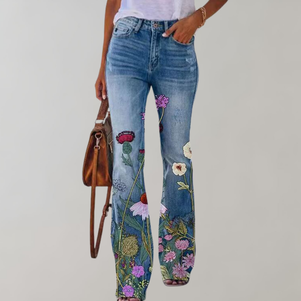 Frida™ | Pantaloni svasati super belli con abbottonatura