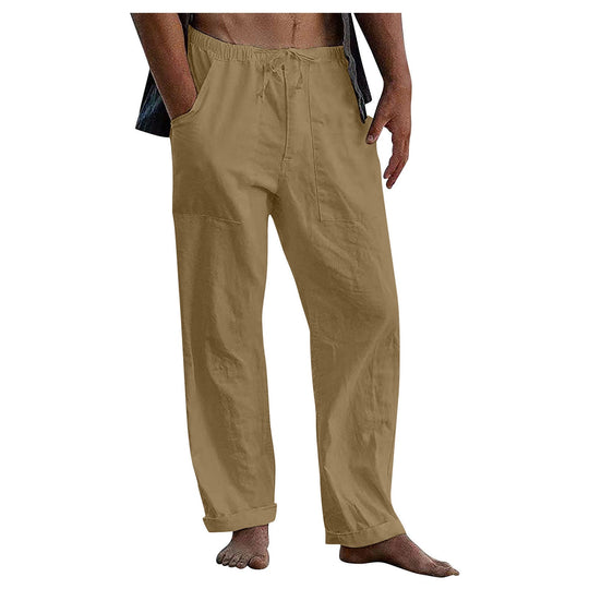 DANES™ | Pantaloni tempo libero in cotone-lino da uomo